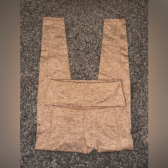 aerie Pants - Women’s Aerie Offline Fold Over Flare Leggings Size Medium